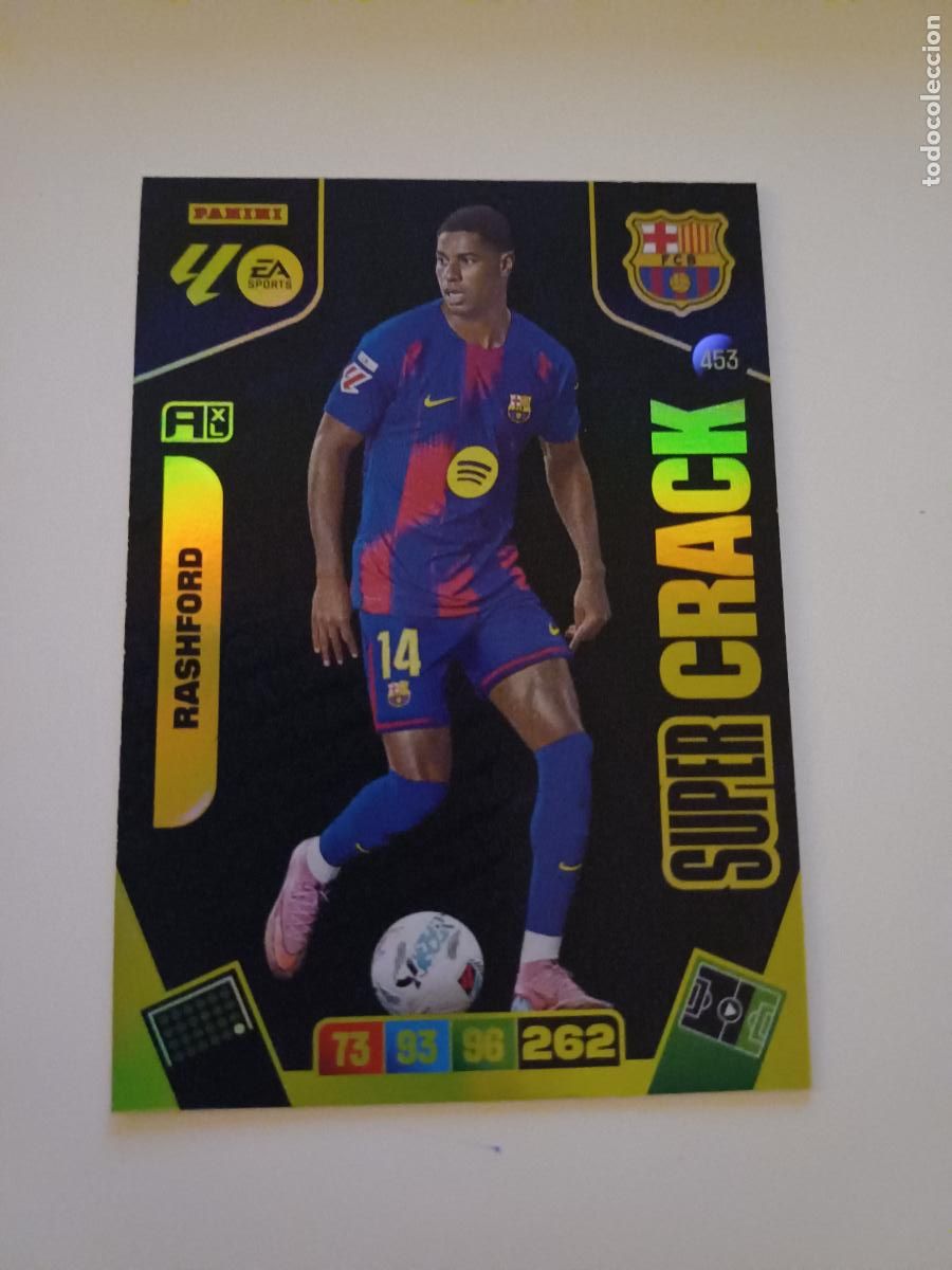 Cartes &agrave; collectionner de Football: 453 - Rashford (Fc Barcelona)