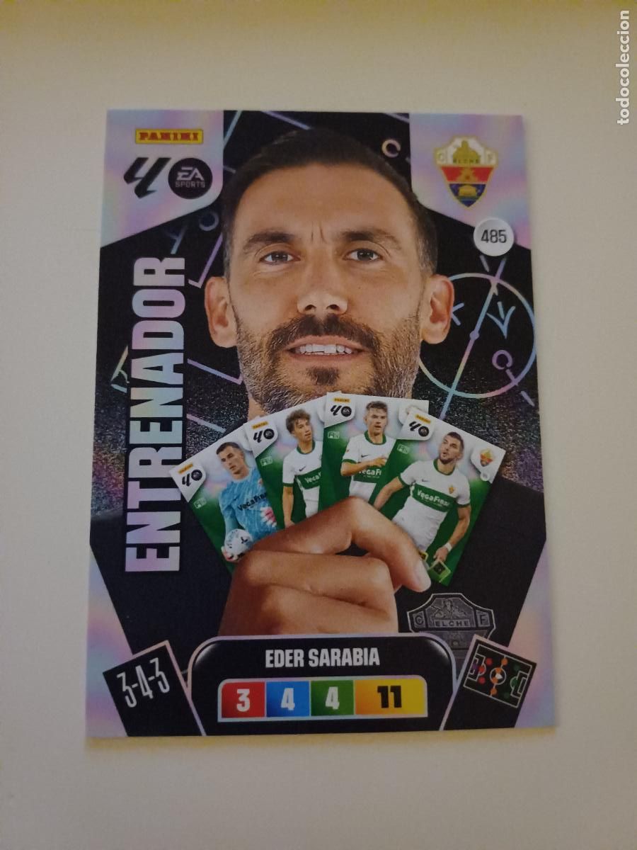 Cromos de F&uacute;tbol: 485 - Eder Sarabia (Elche CF)