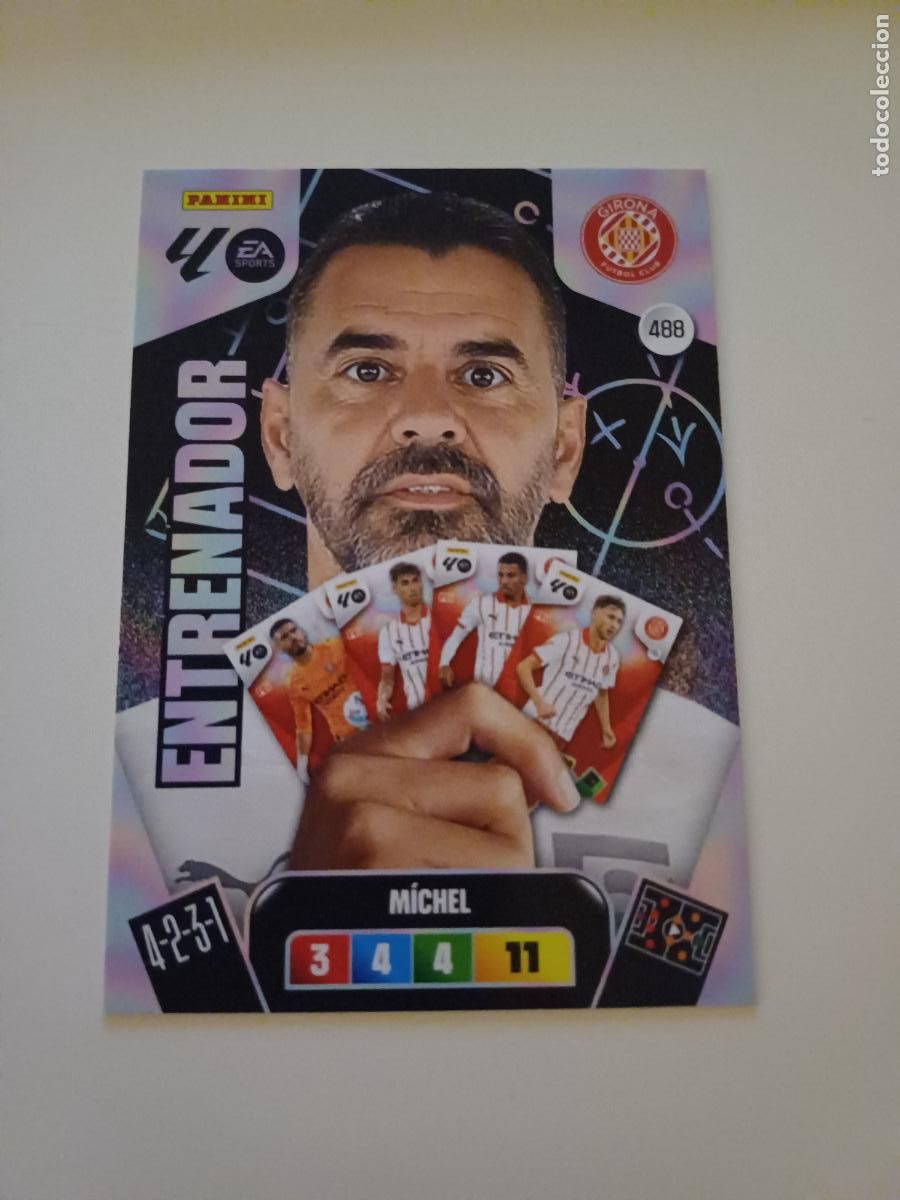 Cromos de F&uacute;tbol: 488 - M&iacute;chel (Girona FC)