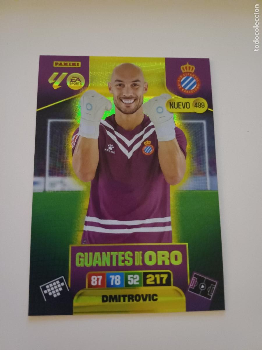 Cromos de F&uacute;tbol: 499 - Dmitrovic (Espanyol)