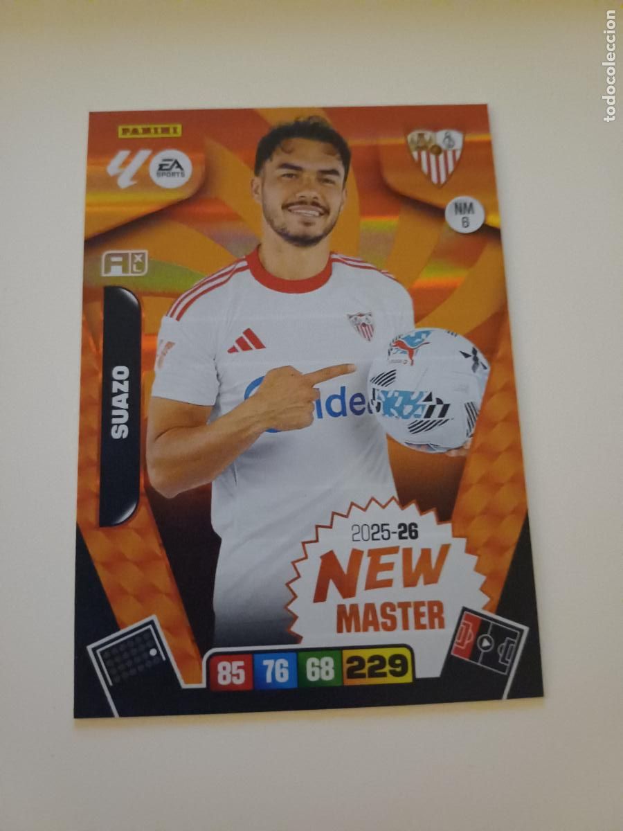 Cromos de F&uacute;tbol: NM6 - Suazo (Sevilla Fc)