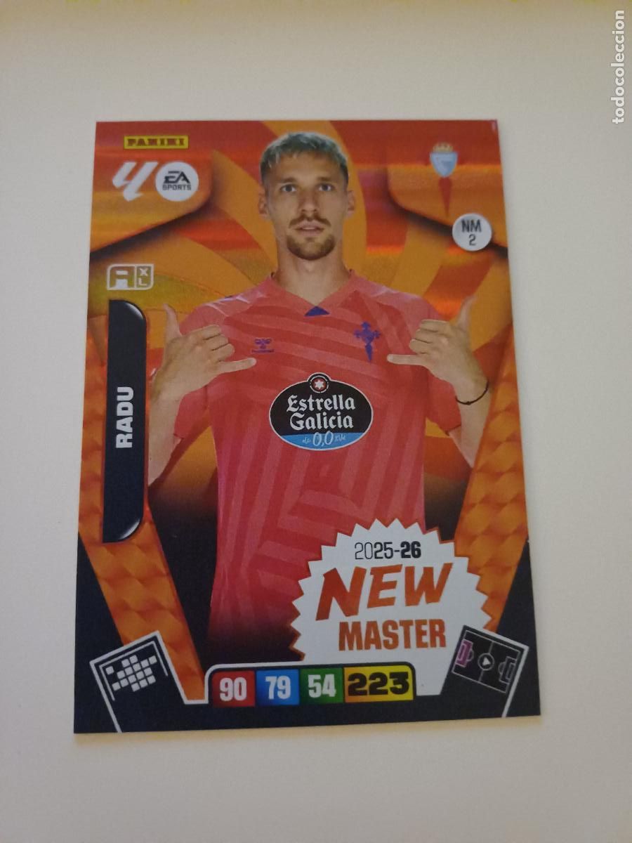 Cromos de F&uacute;tbol: NM2 - Radu (Rc Celta)