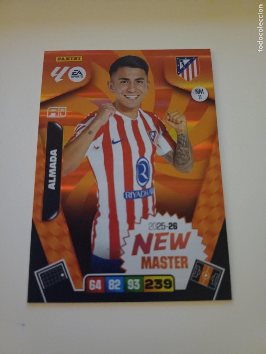 Cromos de F&uacute;tbol: NM11 - Almada (Atl&eacute;tico De Madrid)
