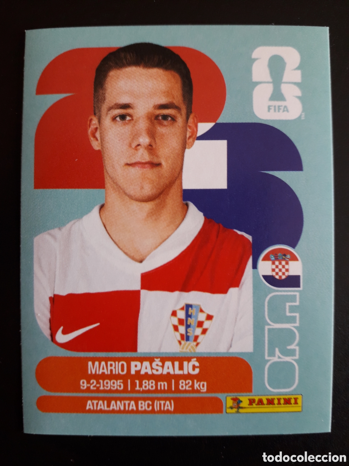 Cromos de F&uacute;tbol: PA&Scaron;ALIC CROACIA CRO 14 MUNDIAL F&Uacute;TBOL 2026 FIFA WORLD CUP PANINI SIN PEGAR PEDIDO M&Iacute;NIMO 3&euro;.