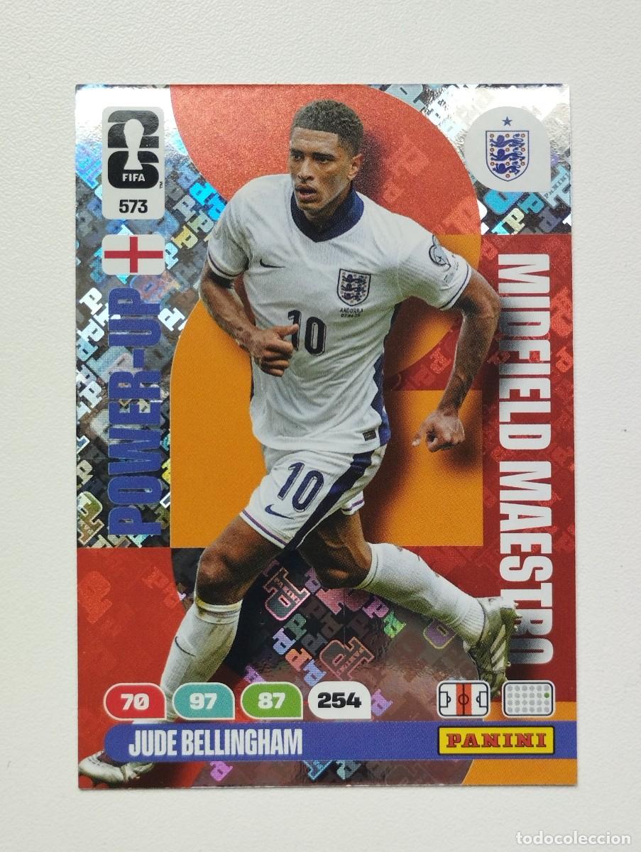 Cromos de F&uacute;tbol: CROMO CARD ADRENALYN MUNDIAL WORLD CUP 2026 MIDFIELD MAESTRO JUDE BELLINGHAM 573 INGLATERRA