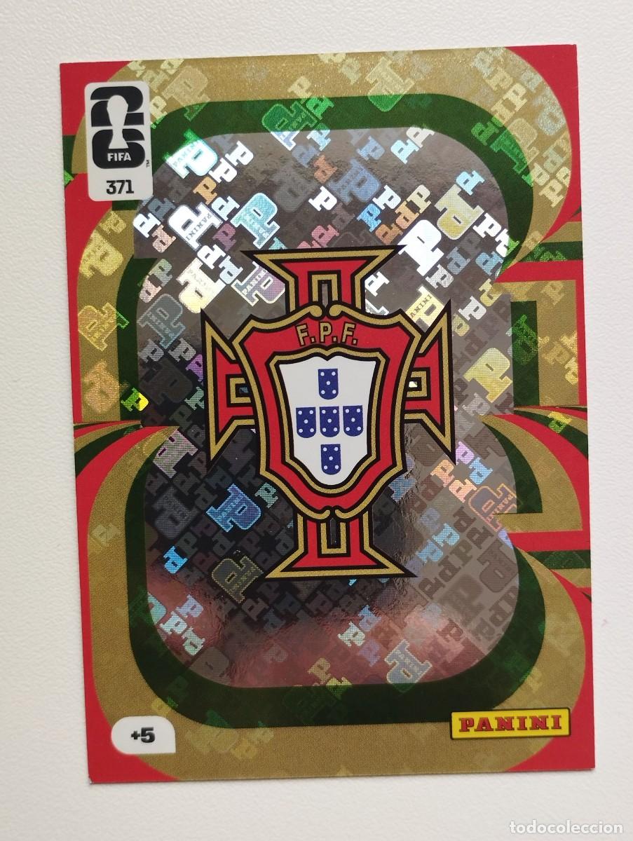 Cromos de F&uacute;tbol: CROMO CARD ADRENALYN MUNDIAL WORLD CUP 2026 ESCUDO 371 PORTUGAL
