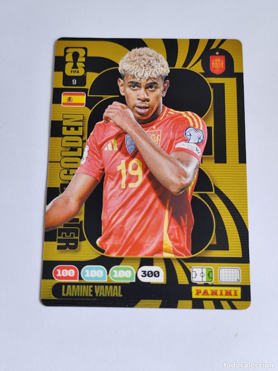 Cromos de F&uacute;tbol: FIFA WORLD CUP 2026 PANINI ADRENALYN XL 9 LAMINE YAMAL - GOLDEN BALLER