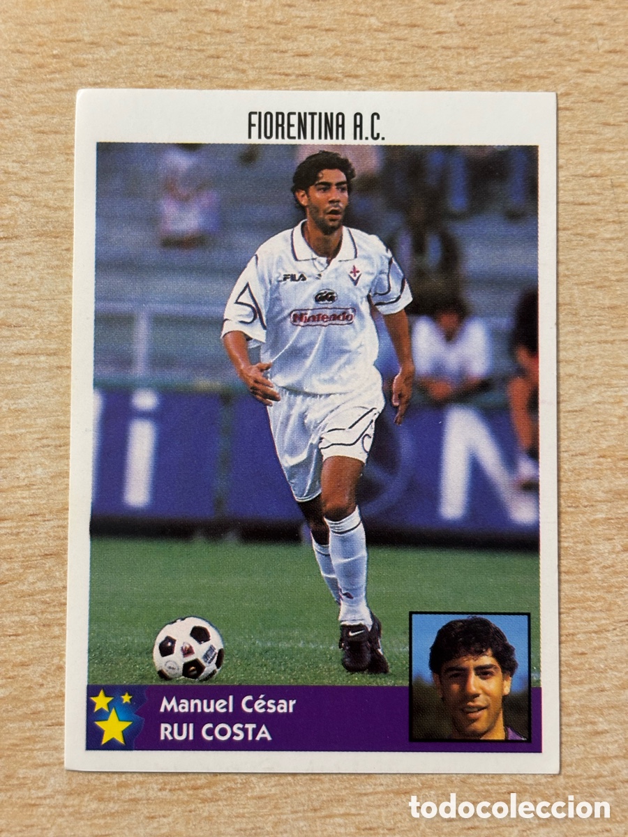 Cromos de F&uacute;tbol: # 275 Rui Costa Fiorentina Mejores Equipos de Europa 97-98 Panini Portugal