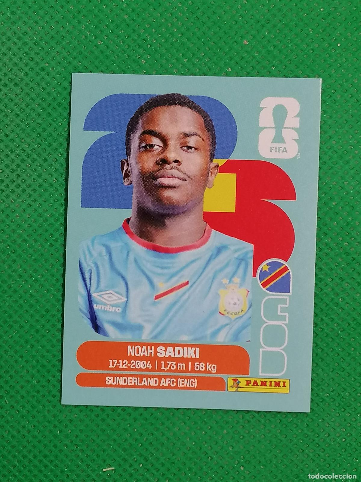 Cartes &agrave; collectionner de Football: COD 12 COD12 NOAH SADIKI REPUBLICA CONGO ⚽ PANINI FIFA MUNDIAL WORLD CUP 26 2026 STICKER ⚽