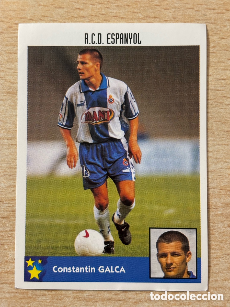Cartes &agrave; collectionner de Football: # 271 Galca RCD Espa&ntilde;ol Mejores Equipos de Europa 97-98 Panini Rumania