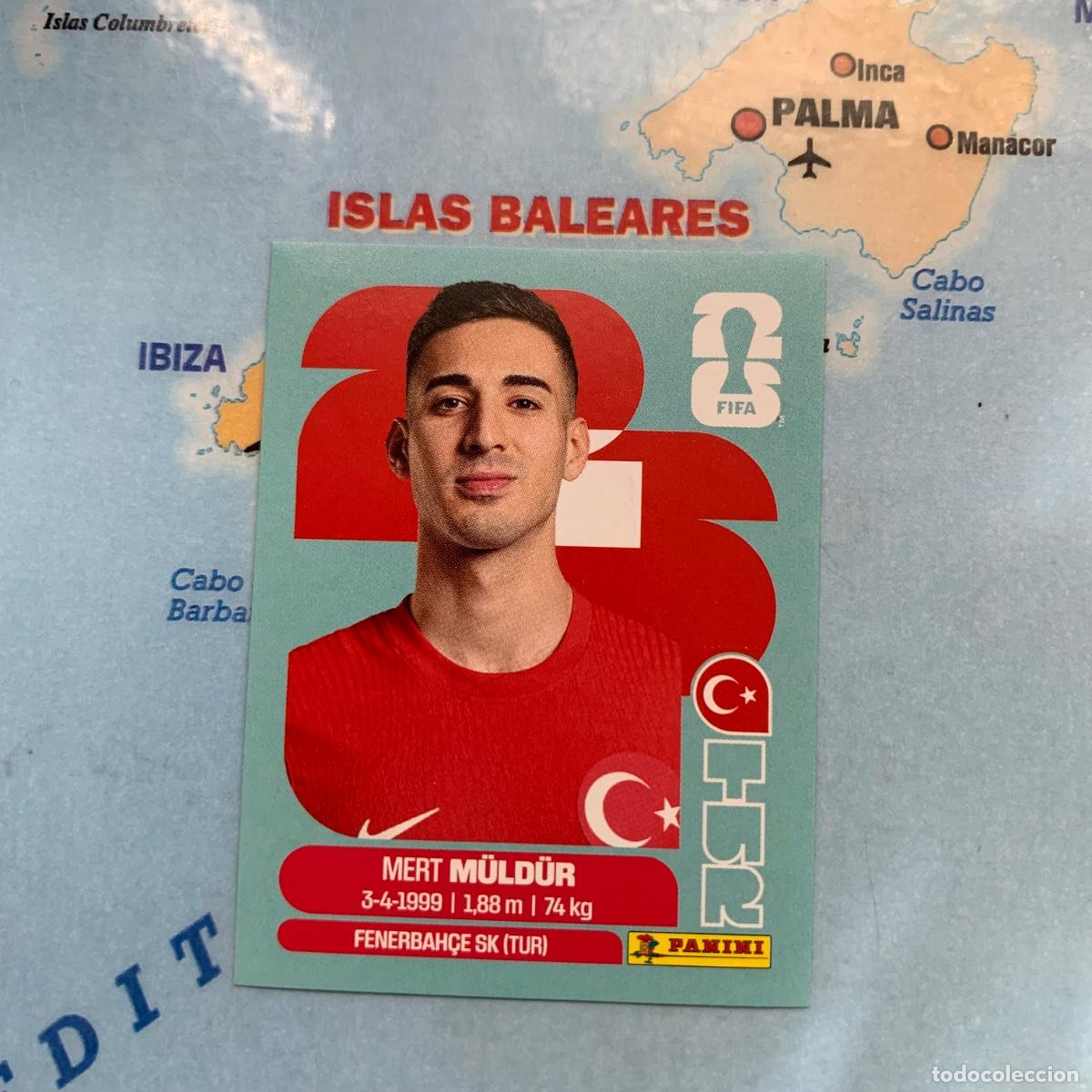 Cartes &agrave; collectionner de Football: Turquia n&uacute;mero 3 cromo panini Mundial Fifa World Cup 2026