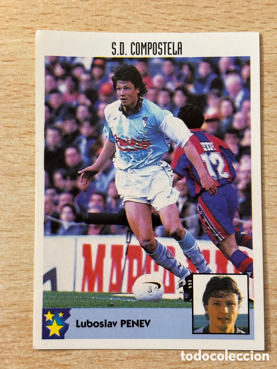 Cromos de F&uacute;tbol: # 269 Penev SD Compostela Mejores Equipos de Europa 97-98 Panini Bulgaria