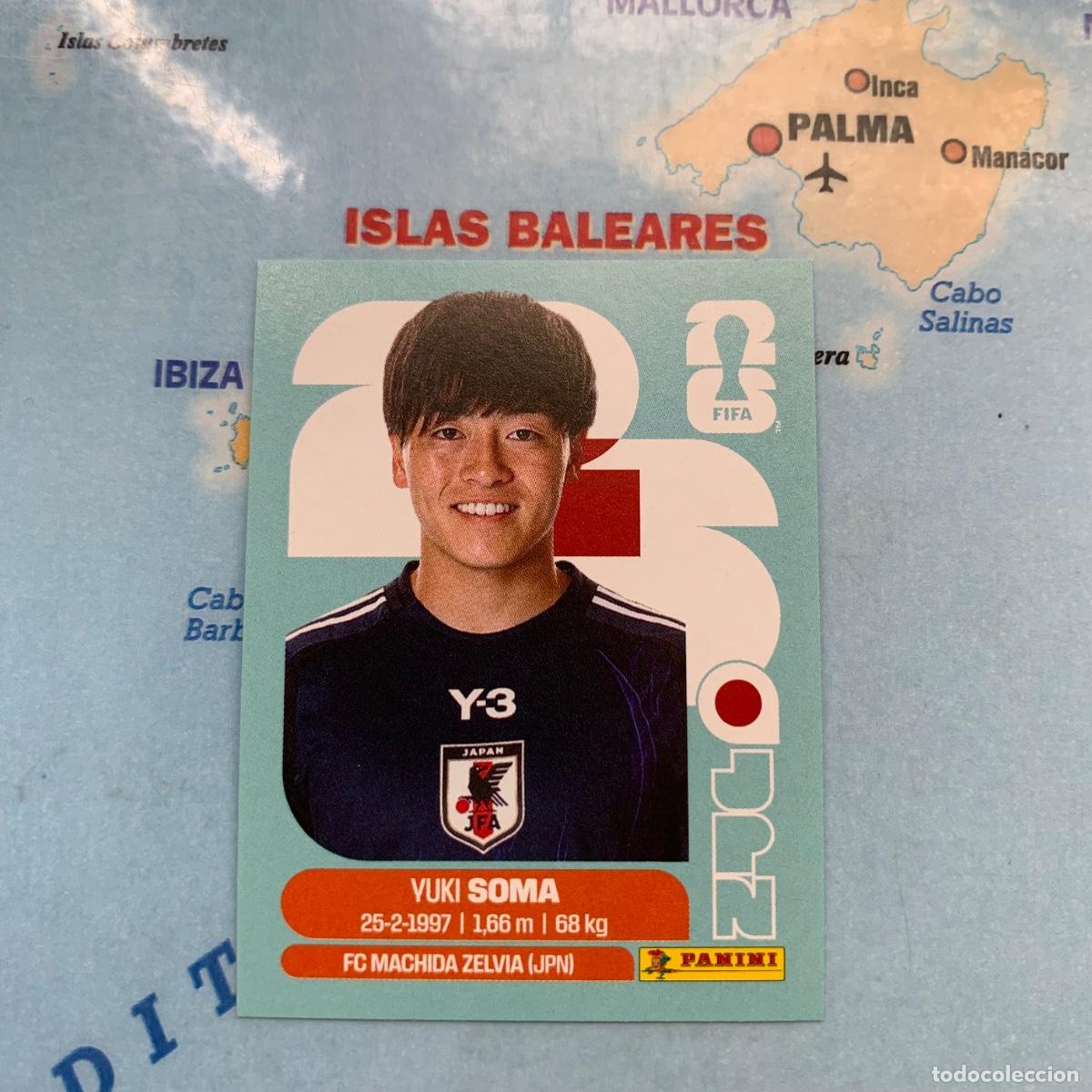Cromos de F&uacute;tbol: Jap&oacute;n n&uacute;mero 9 cromo panini Mundial Fifa World Cup 2026