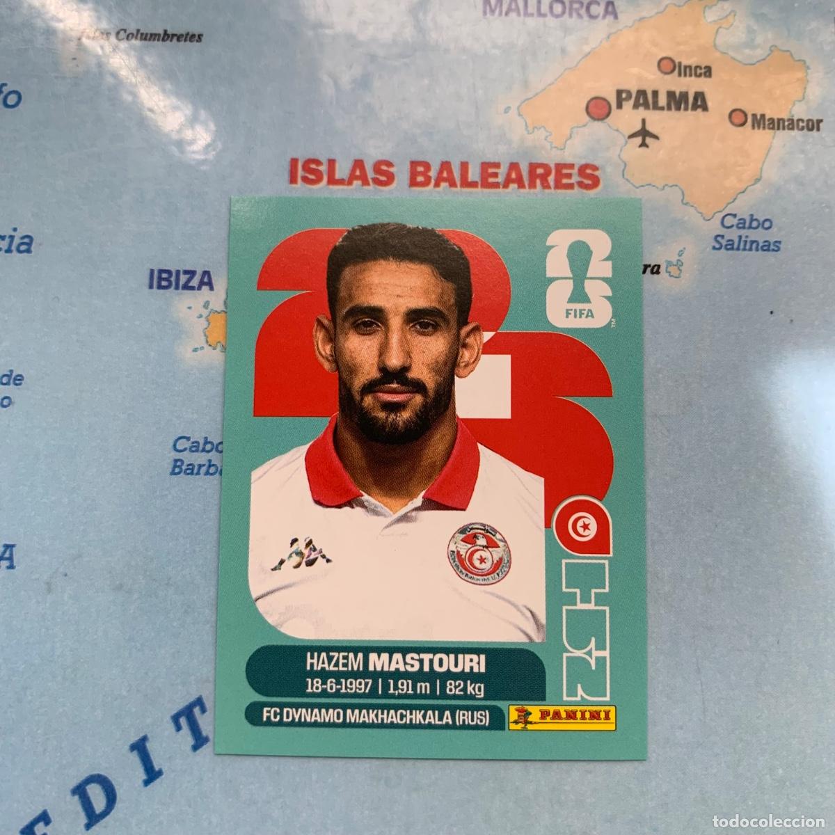 Figurine di Calcio: T&uacute;nez n&uacute;mero 17 cromo panini Mundial Fifa World Cup 2026