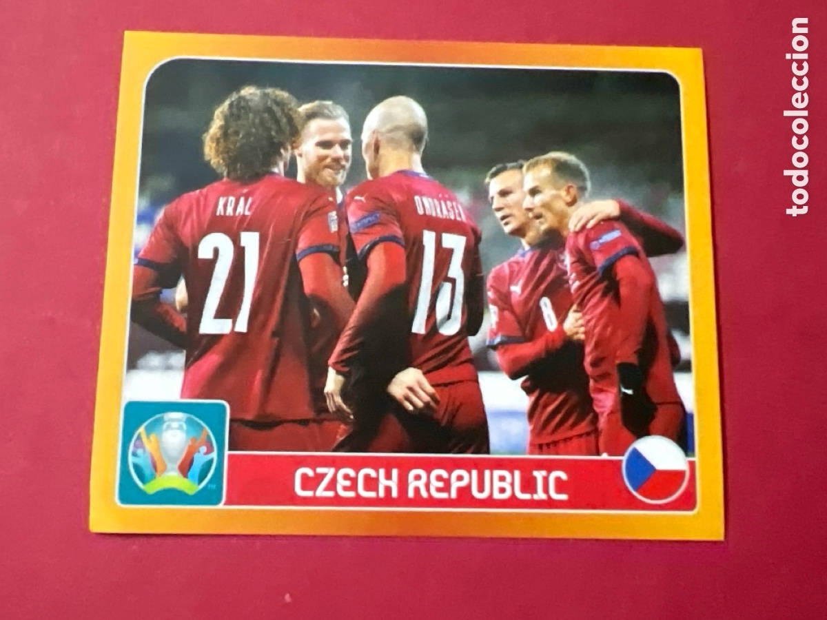 Cromos de F&uacute;tbol: E1486. 344 CZECH REPUBLIC - REPUBLICA CHECA - EDITION TOURNAMENT EUROCOPA UEFA EURO 2020 20 2021 21