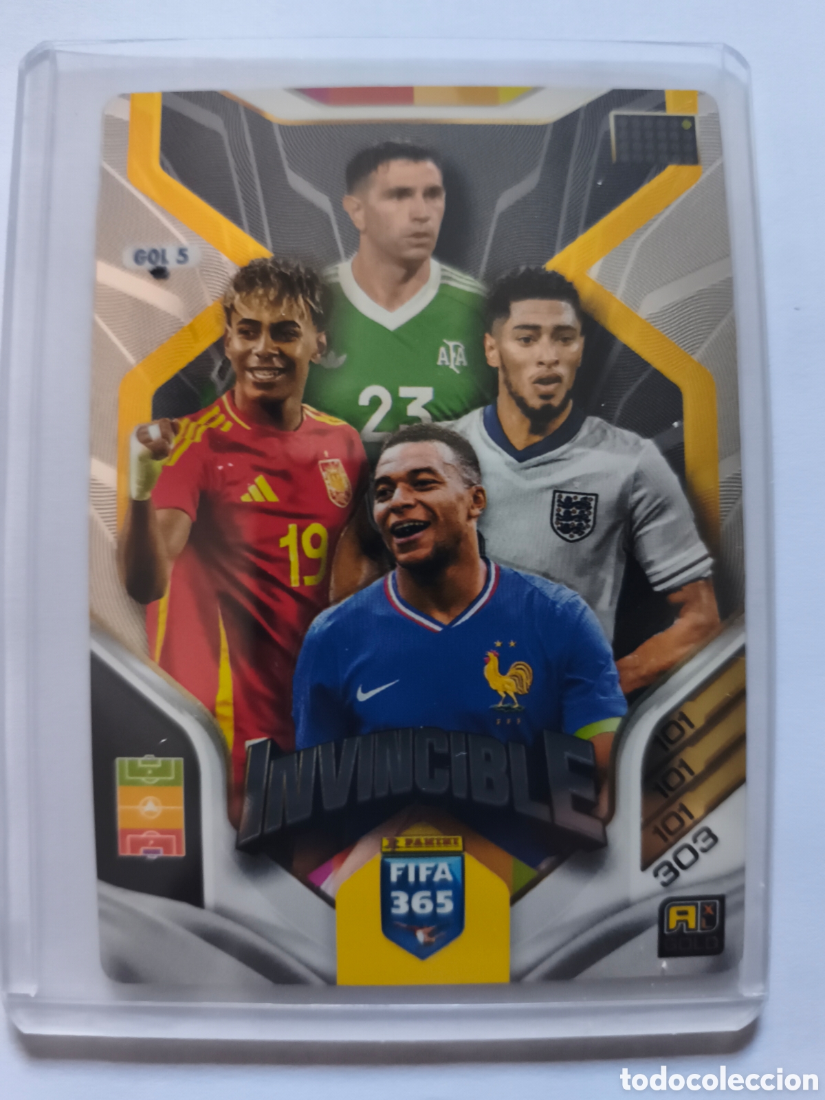 Cromos de F&uacute;tbol: FIFA365 2026 GOL5 INVINCIBLE