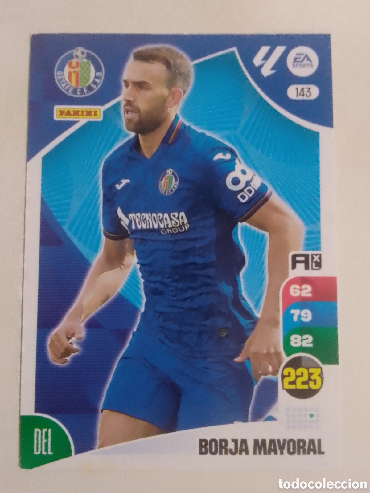 Cromos de F&uacute;tbol: Adrenalyn XL 2024-25 n&deg; 143 Borja Mayoral &bull; Getafe.