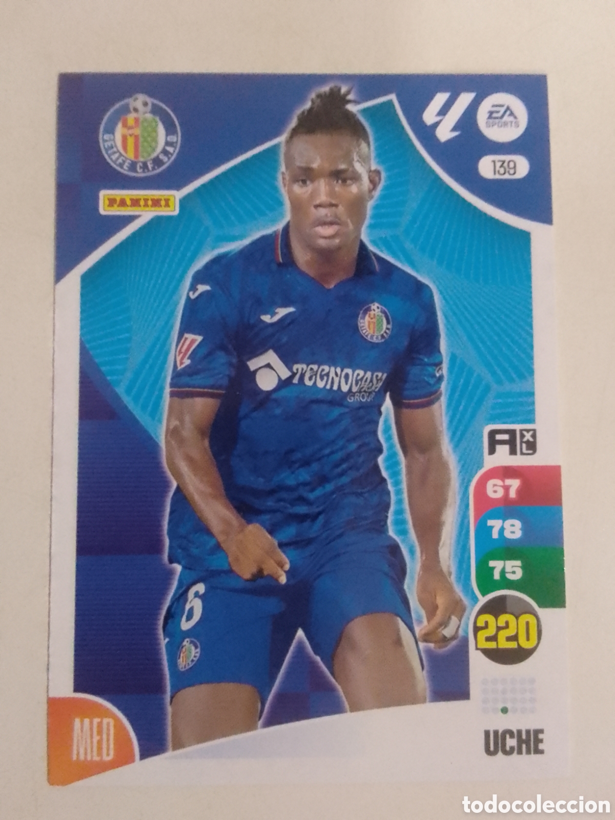 Football Stickers: Adrenalyn XL 2024-25 n&deg; 139 Uche &bull; Getafe.