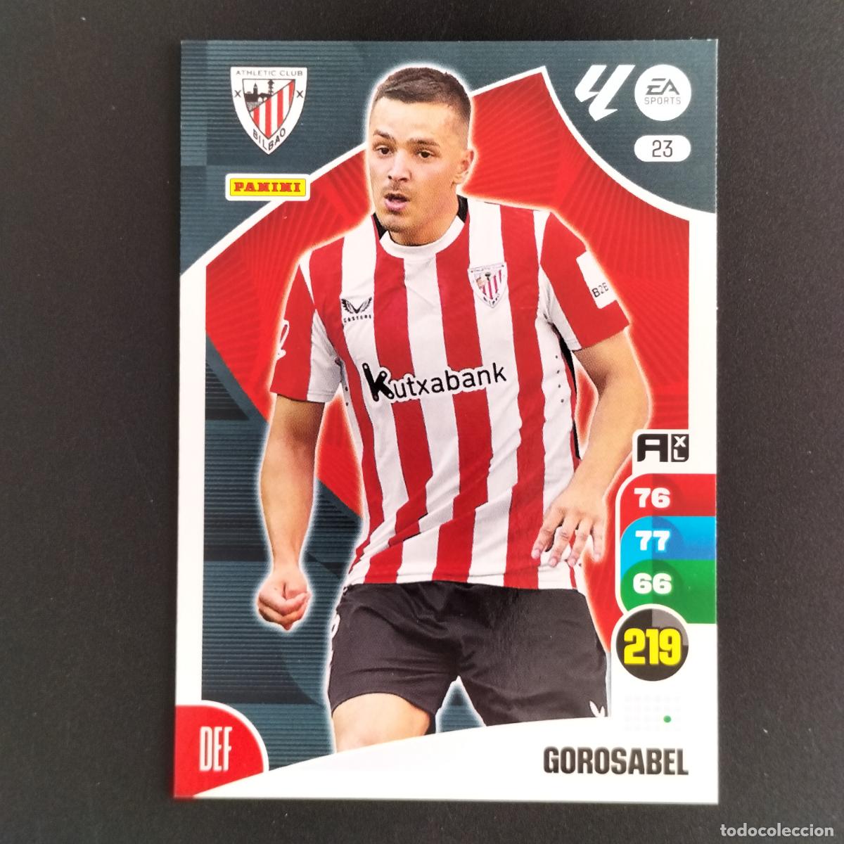 Football Stickers: 23 GOROSABEL ATHLETIC BILBAO CROMOS ADRENALYN XL LALIGA CARD 2024 2025 24 25 PANINI