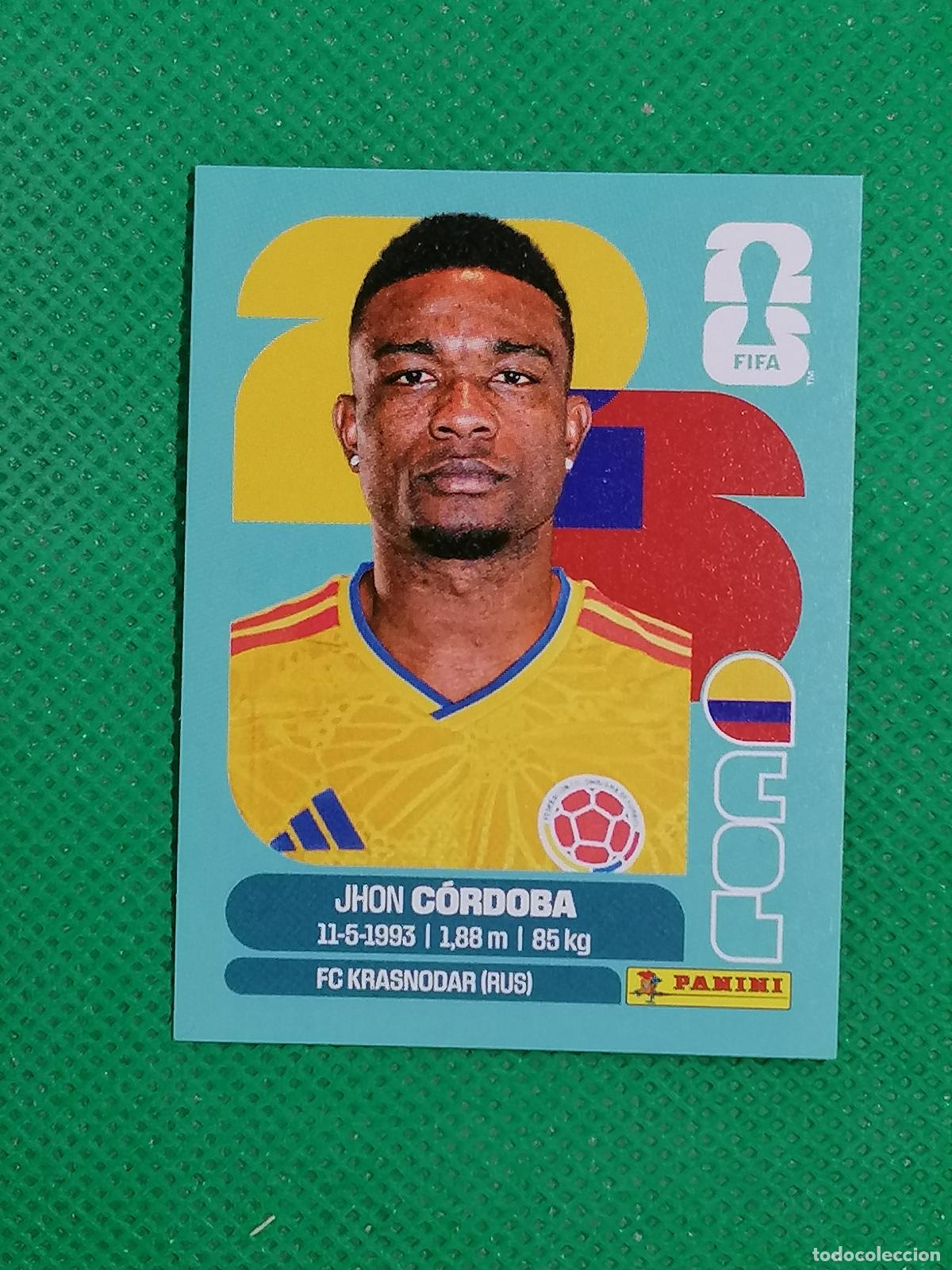 Cromos de F&uacute;tbol: COL 18 COL18 JHON CORDOBA COLOMBIA ⚽ PANINI FIFA MUNDIAL WORLD CUP 26 2026 STICKER ⚽