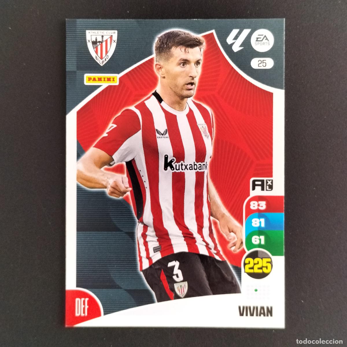 Football Stickers: 25 VIVIAN ATHLETIC BILBAO CROMOS ADRENALYN XL LALIGA CARD 2024 2025 24 25 PANINI