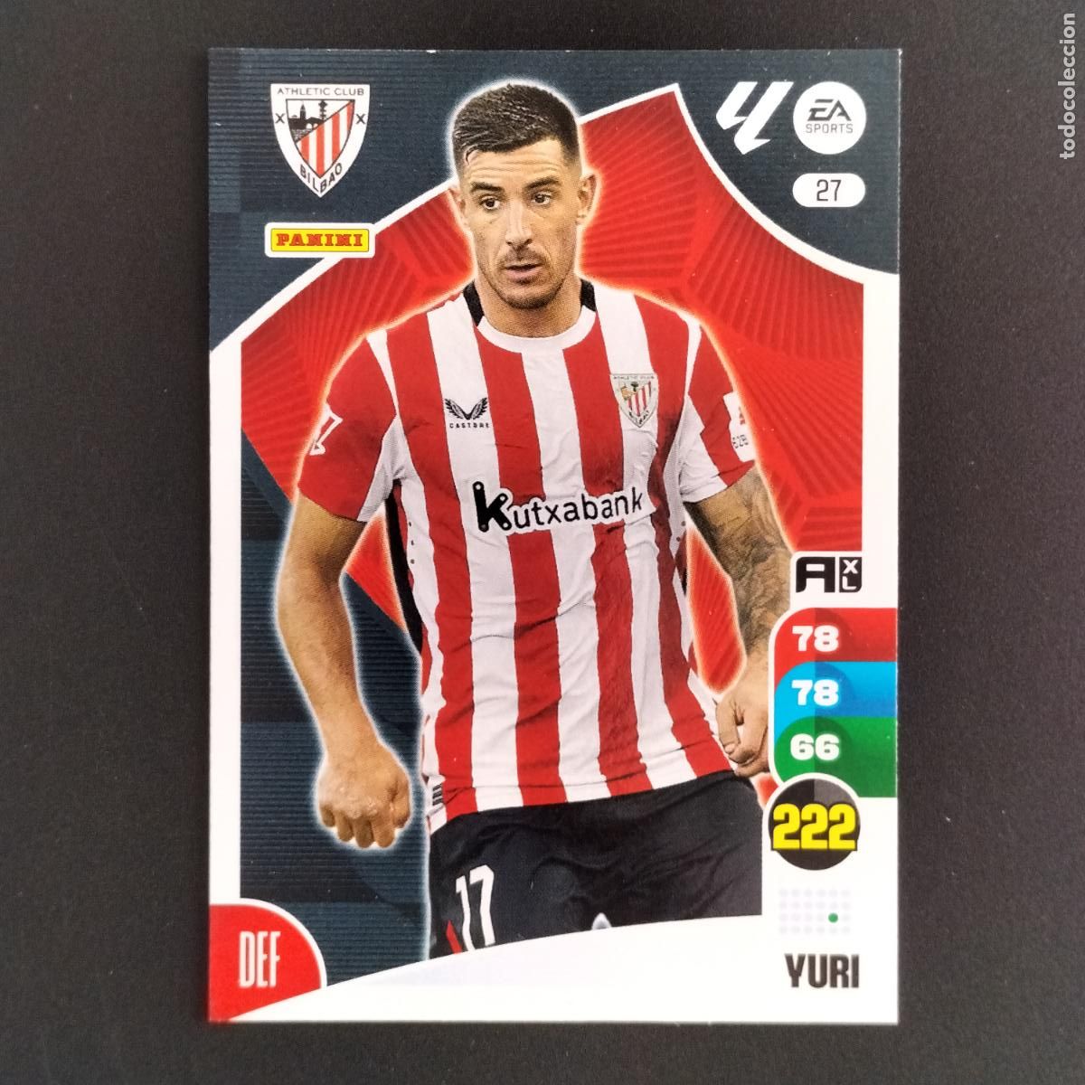 Cromos de Futebol: 27 YURI ATHLETIC BILBAO CROMOS ADRENALYN XL LALIGA CARD 2024 2025 24 25 PANINI