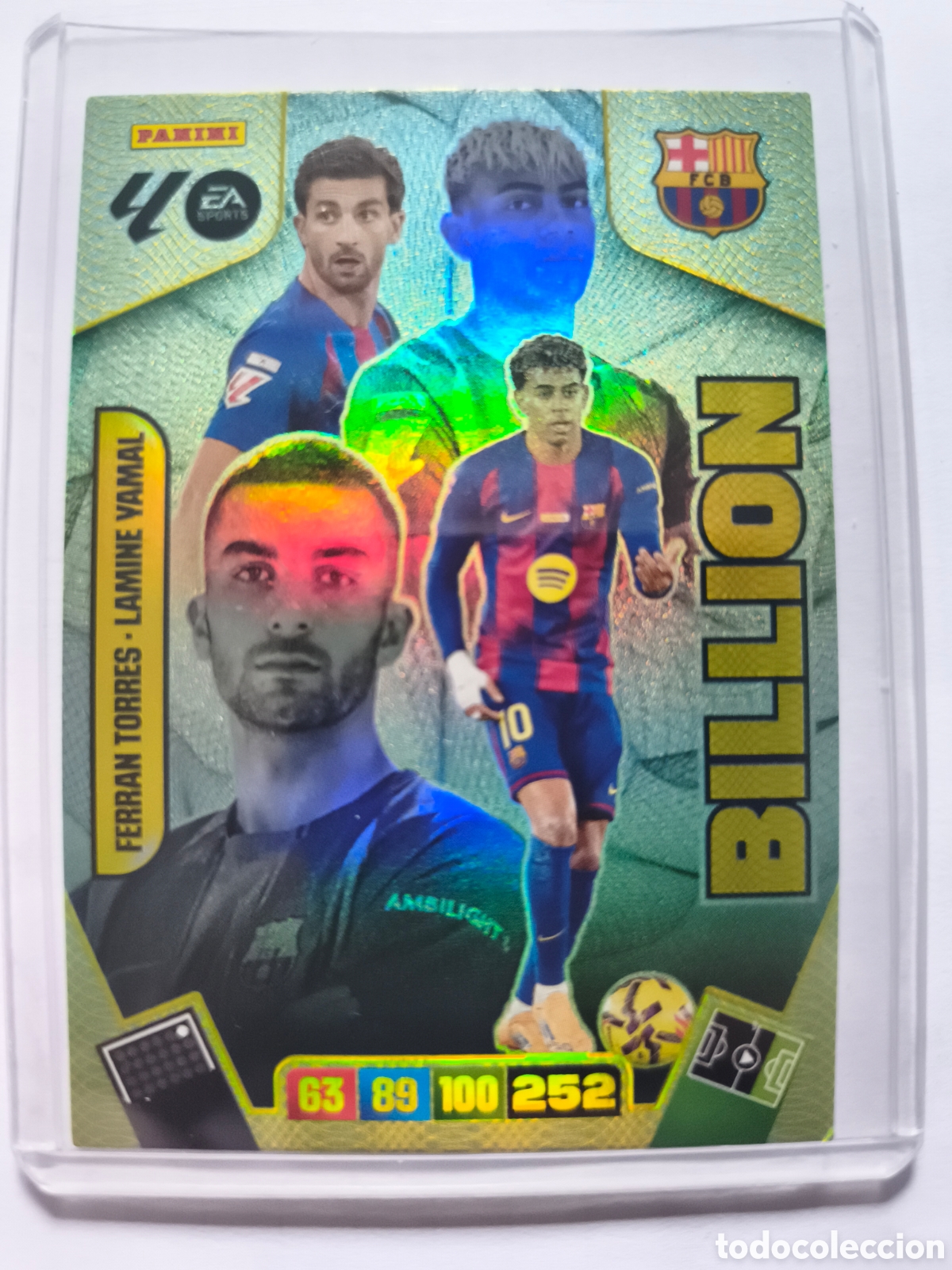 Cromos de F&uacute;tbol: ADRENALIN XL 25-26 BILLON LMAINE YAMAL FERRAN TORRES