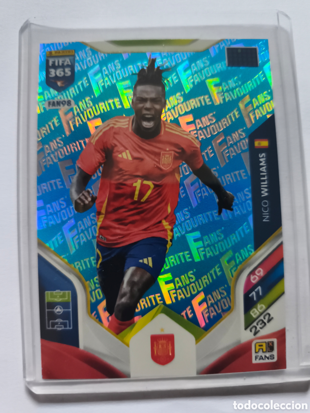 Cromos de F&uacute;tbol: FIFA365 2026 FAN98 NICO WILLIAMS