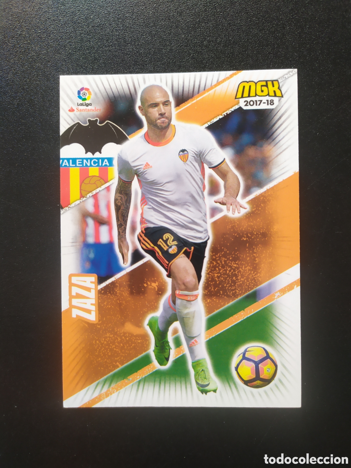 Cromos de F&uacute;tbol: Megacracks 2017 2018 17 18 panini Zaza n&deg; 502 Valencia