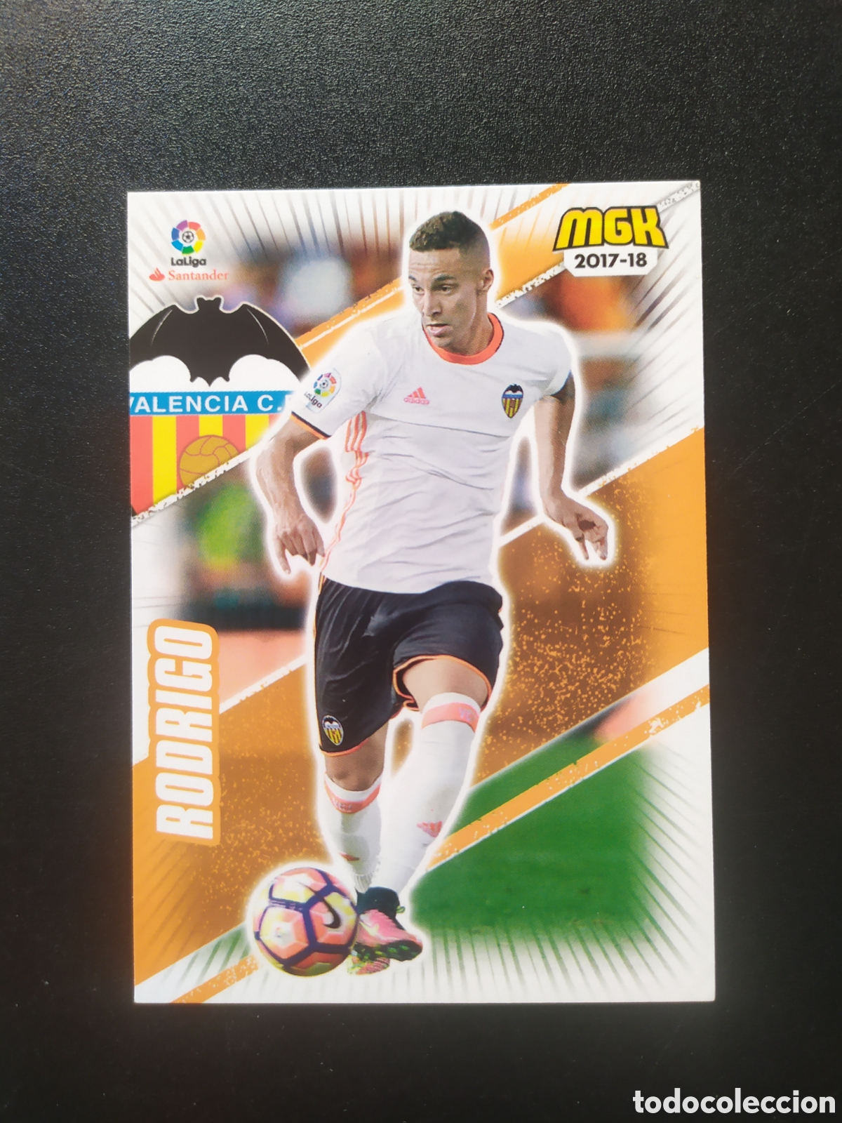 Cromos de F&uacute;tbol: Megacracks 2017 2018 17 18 panini Rodrigo n&deg; 504 Valencia