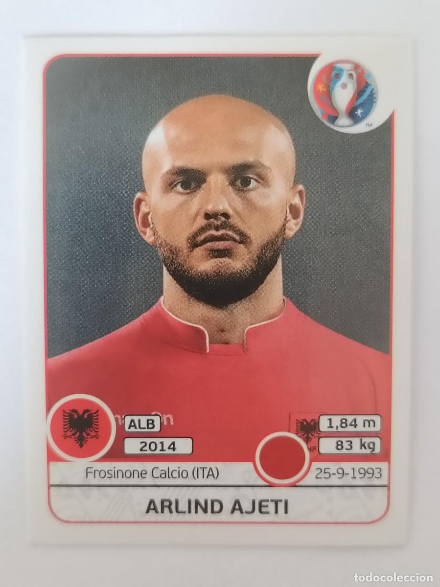 Cromos de F&uacute;tbol: #73 ARLIND AJETI (ALBANIA) EURO FRANCIA 2016 PANINI