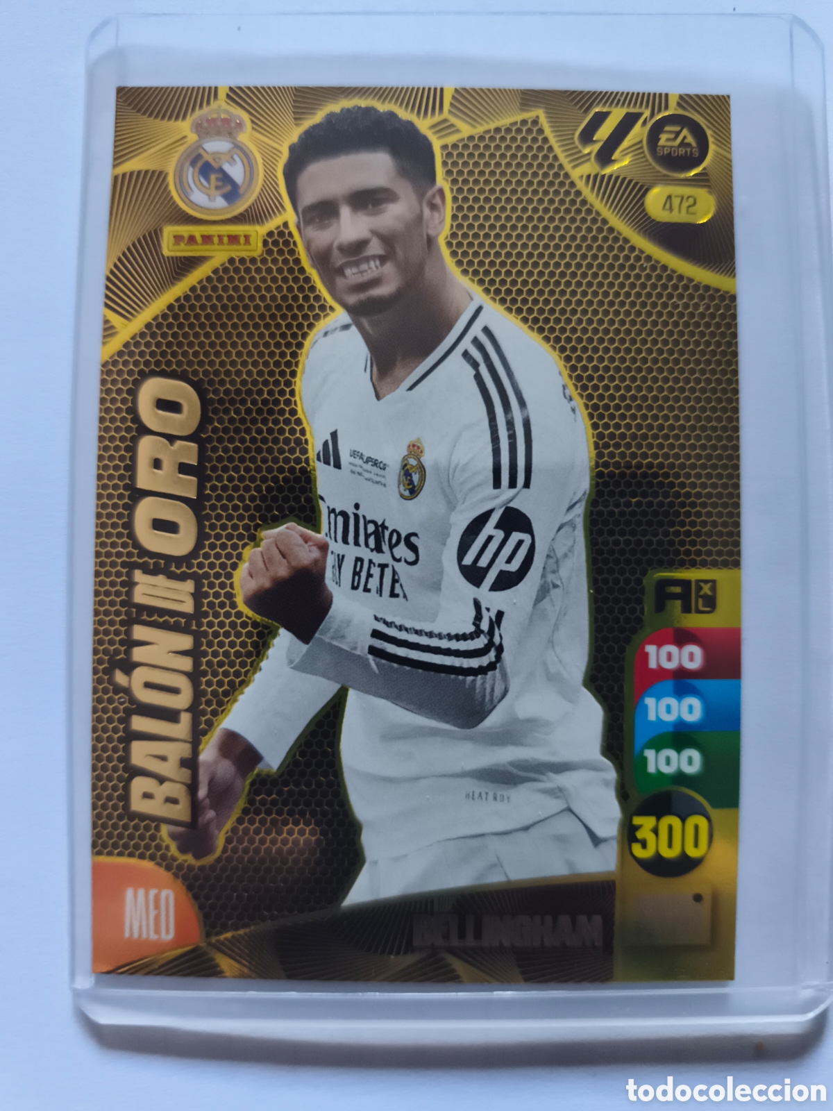 Football Stickers: ADRENALYN 2024-205 BALON DE ORO BELLINGHAM