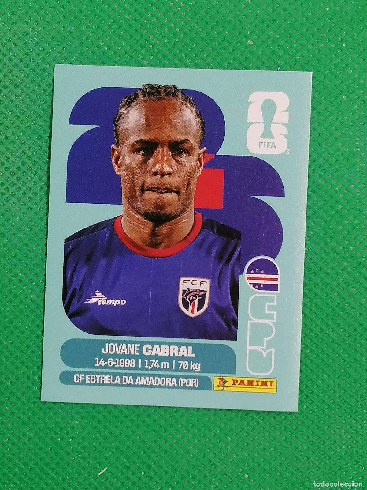 Cromos de F&uacute;tbol: CPV 16 CPV16 JOVANE CABRAL CABO VERDE ⚽ PANINI FIFA MUNDIAL WORLD CUP 26 2026 STICKER ⚽