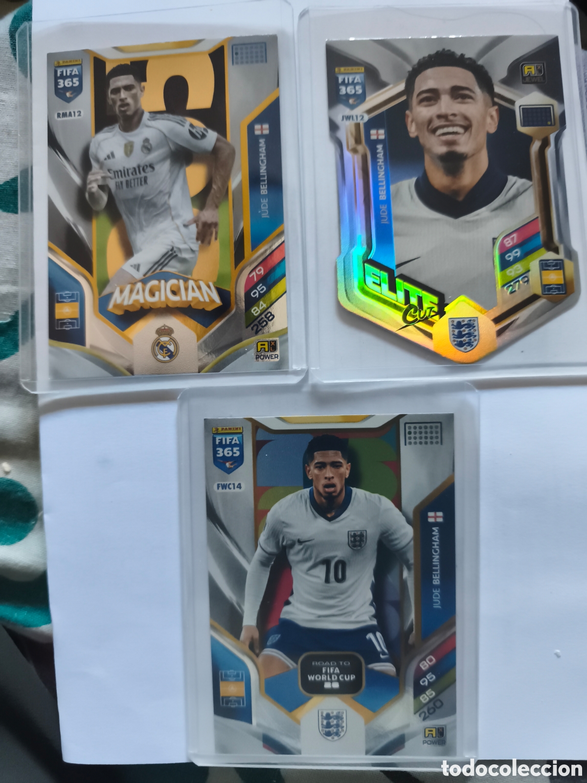 Cromos de F&uacute;tbol: FIFA 365 2026 RMA12 JWL12 FWC14 BELLINGHAM