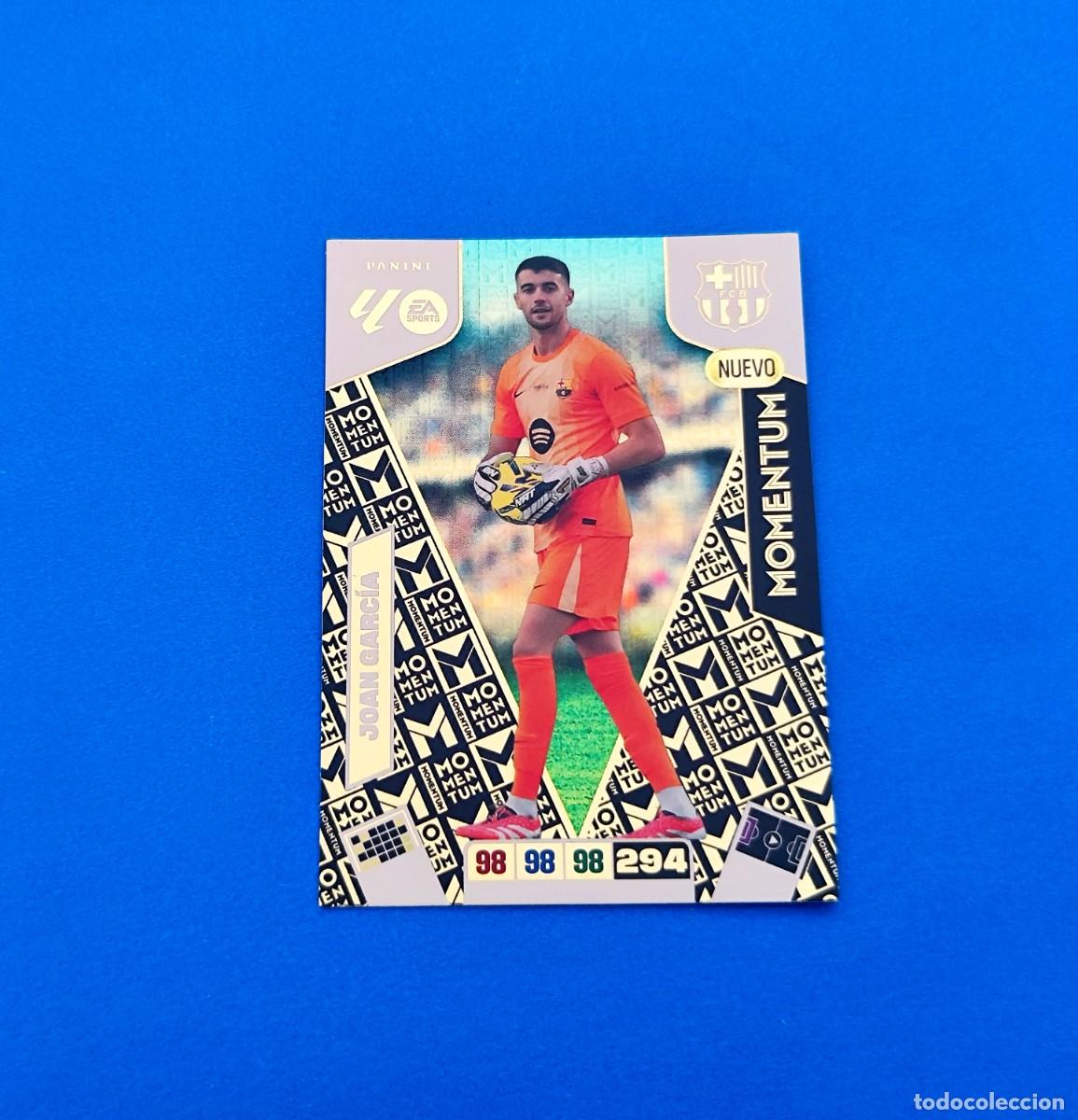 Cromos de F&uacute;tbol: Adrenalyn 2025 2026 / 25 26 Momentum Joan Garc&iacute;a Barcelona