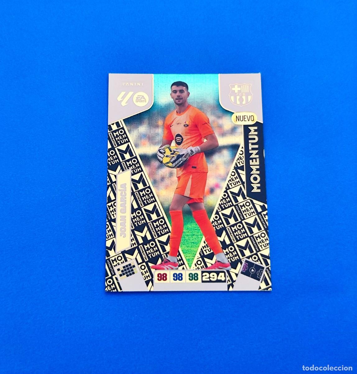 Cromos de F&uacute;tbol: Adrenalyn 2025 2026 / 25 26 Momentum Joan Garc&iacute;a Barcelona