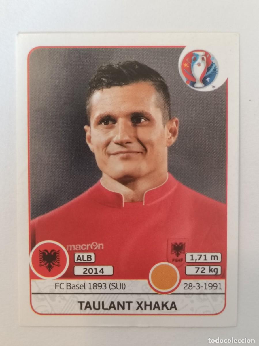 Cromos de F&uacute;tbol: #82 TAULANT XHAKA (ALBANIA) EURO FRANCIA 2016 PANINI