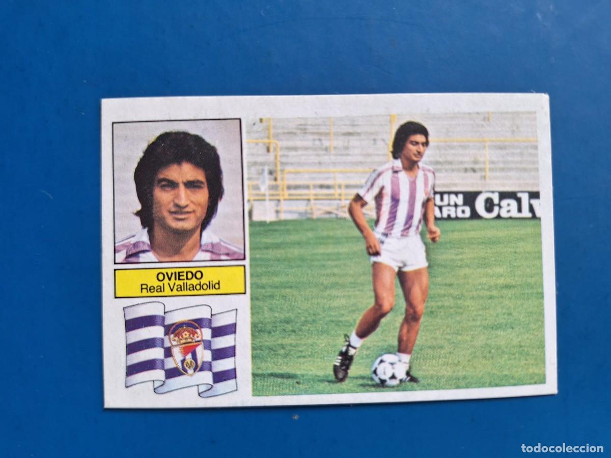 Cromos de F&uacute;tbol: Este 82 83 1982 1983 Oviedo Real Valladolid coloca