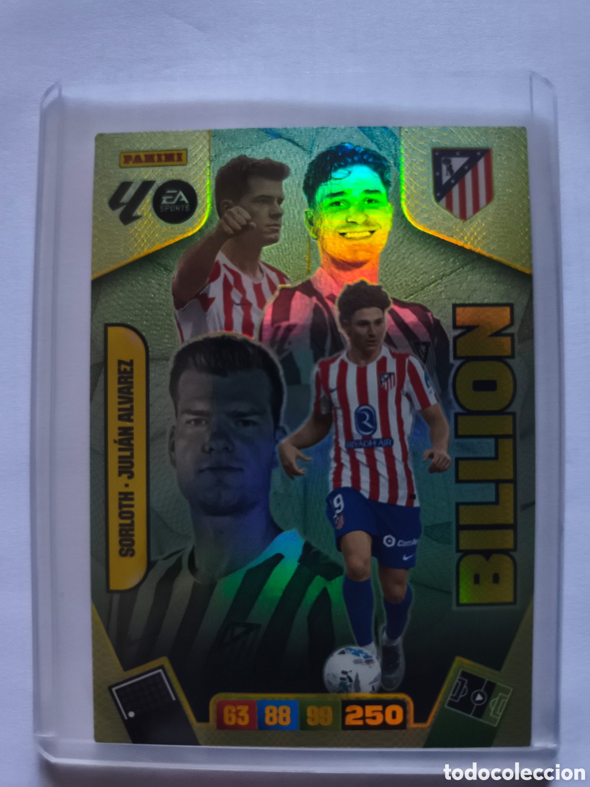 Fu&szlig;ball-Sticker: ADRENALLYN XL 25-26 BILLON SORLOTH JULIAN ALVAREZ