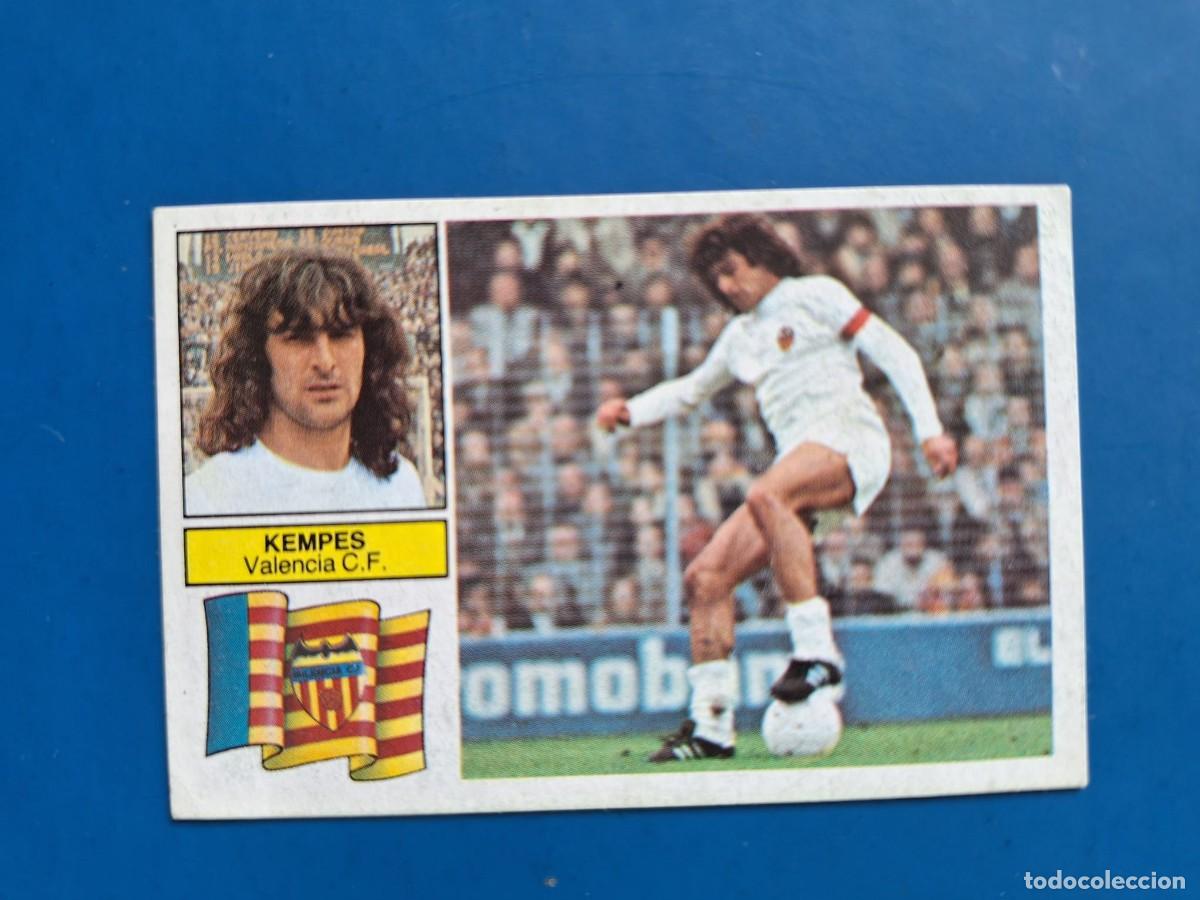 Fu&szlig;ball-Sticker: Este 82 83 1982 1983 Kempes Valencia ultimos fichajes UF 10 fichaje