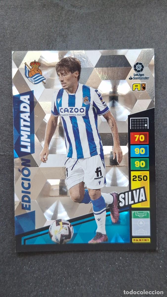 Fu&szlig;ball-Sticker: L1 SILVA REAL SOCIEDAD EDICION LIMITADA ADRENALYN XL LIGA 2022/2023 22 23 PANINI