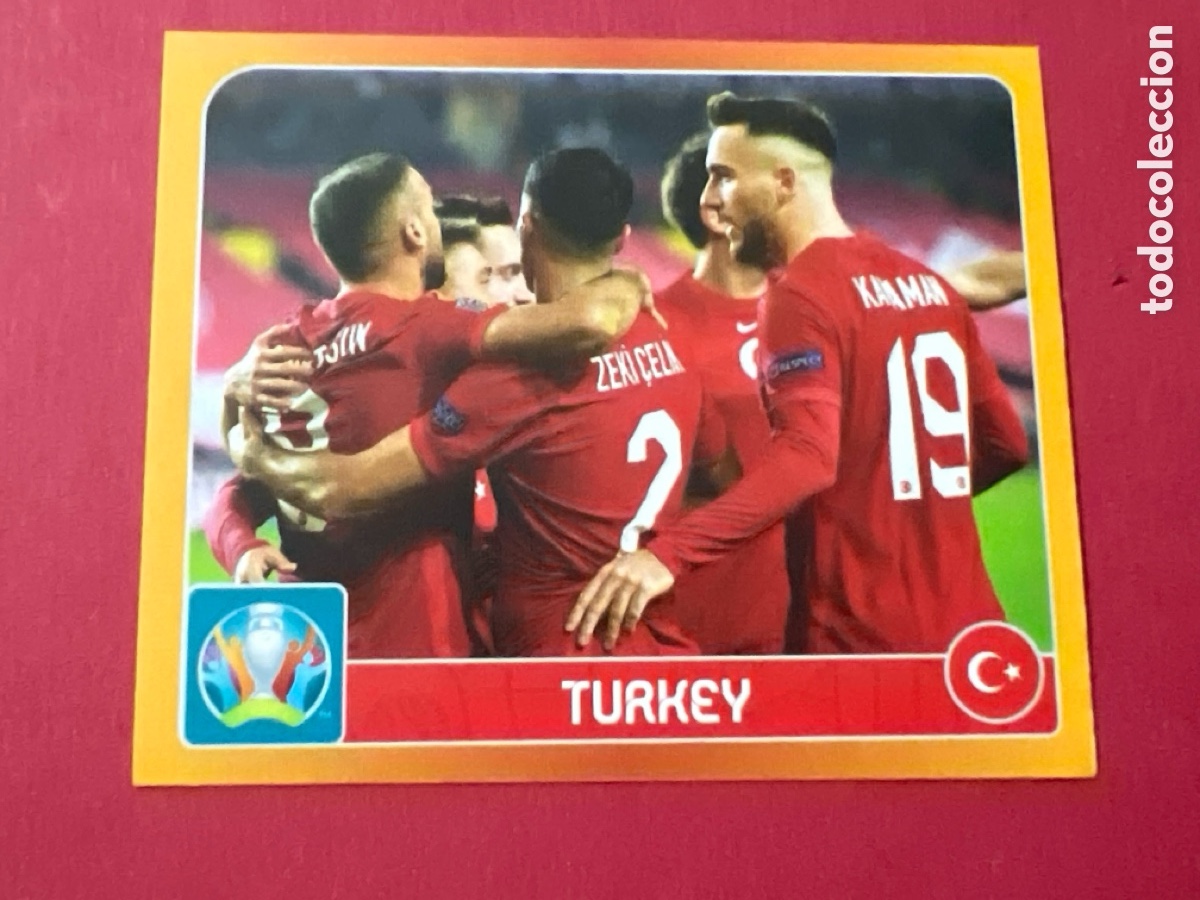 Cromos de Futebol: E1732b. TURKEY ( TURQUIA ) - 9 - UEFA EURO 2020 ( TOURNAMENT EDITION ) - PANINI