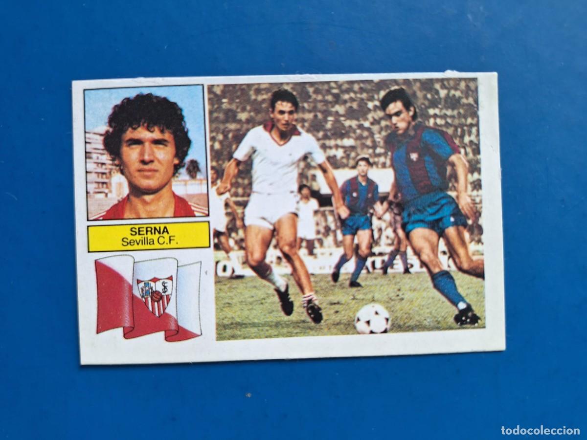 Fu&szlig;ball-Sticker: Este 82 83 1982 1983 Serna Sevilla coloca