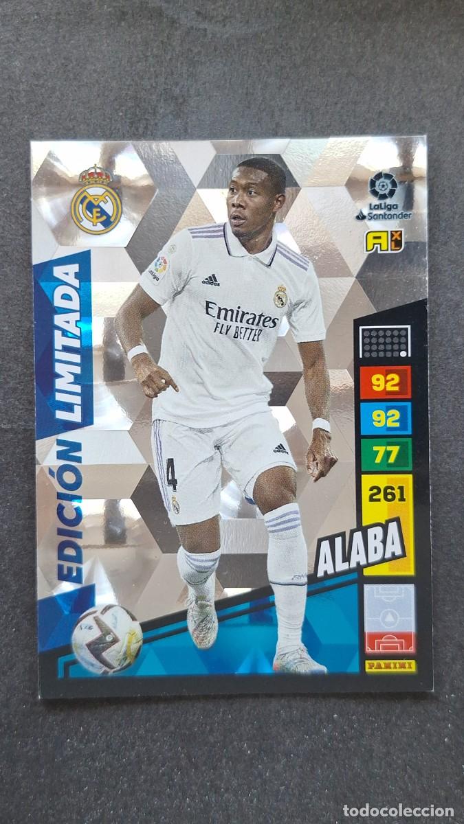 Cartes &agrave; collectionner de Football: L1 ALABA REAL MADRID EDICION LIMITADA ADRENALYN XL LIGA 2022/2023 22 23 PANINI