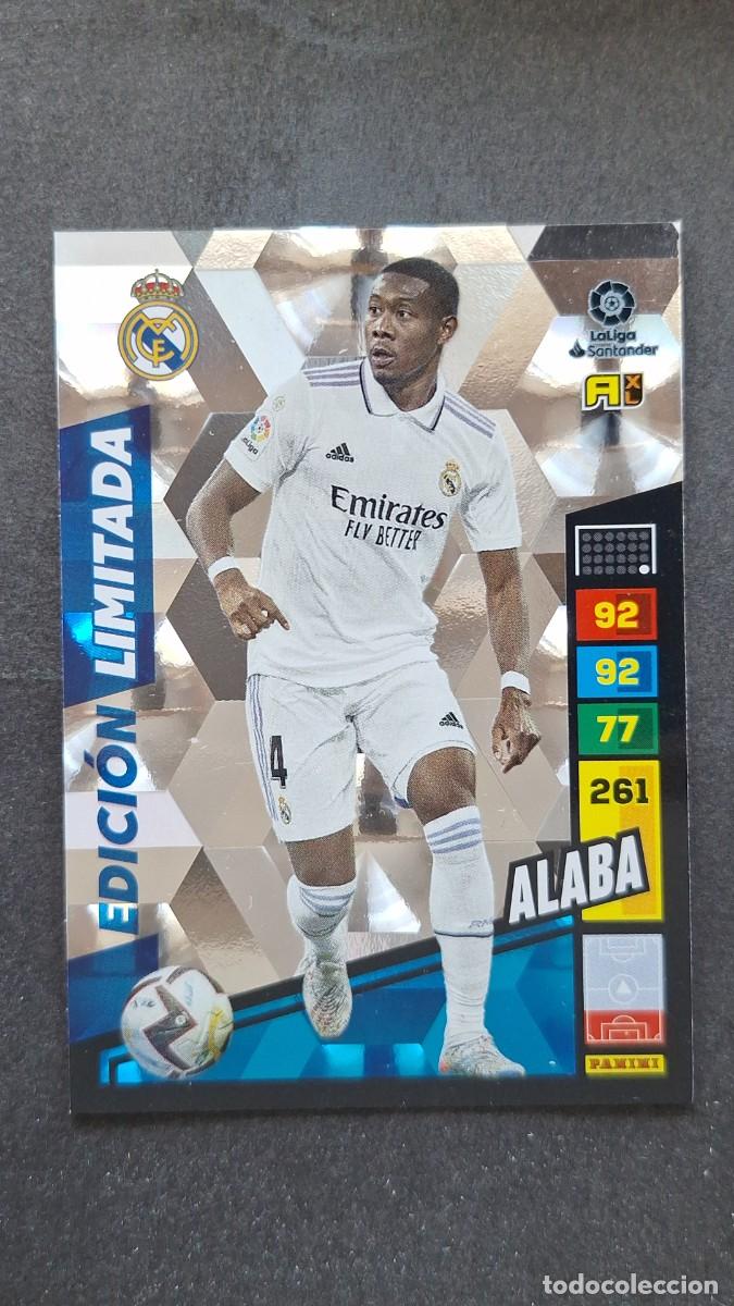 Cartes &agrave; collectionner de Football: L1 ALABA REAL MADRID EDICION LIMITADA ADRENALYN XL LIGA 2022/2023 22 23 PANINI