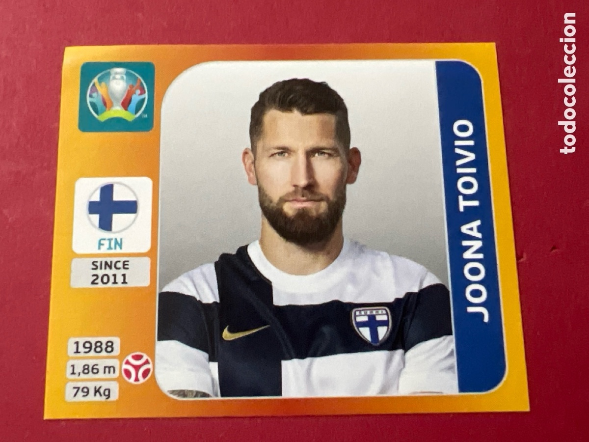 Cartes &agrave; collectionner de Football: E1733. JOONA TOIVIO - 184 - FINLANDIA - UEFA EURO 2020 ( TOURNAMENT EDITION ) - PANINI