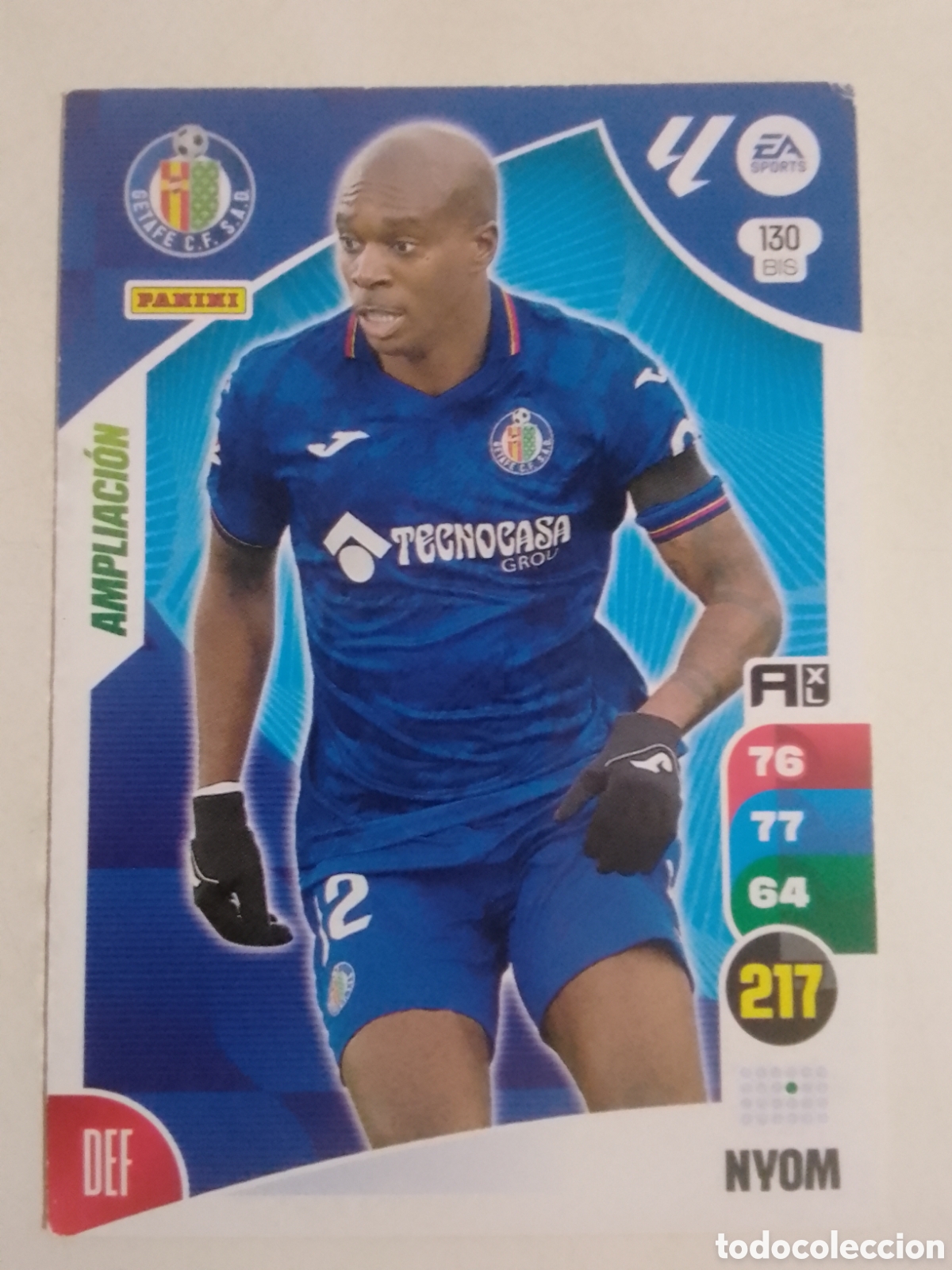 Cromos de F&uacute;tbol: Adrenalyn XL 2024-25 n&deg; 130 BIS Nyom &bull; Getafe. AMPLIACI&Oacute;N.
