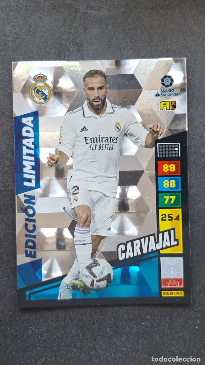 Cromos de Futebol: L1 CARVAJAL REAL MADRID EDICION LIMITADA ADRENALYN XL LIGA 2022/2023 22 23 PANINI