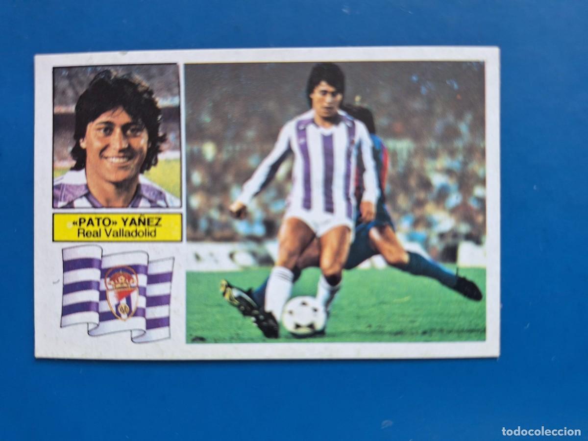 Football Stickers: Este 82 83 1982 1983 Pato Ya&ntilde;ez Real Valladolid coloca