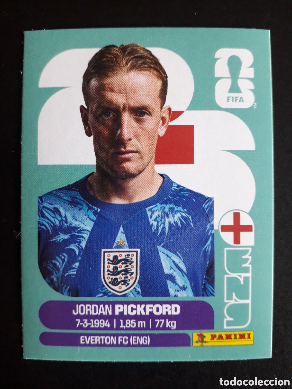 Football Stickers: PICKFORD INGLATERRA ENG 2 MUNDIAL F&Uacute;TBOL 2026 FIFA WORLD CUP PANINI SIN PEGAR PEDIDO M&Iacute;NIMO 3&euro;